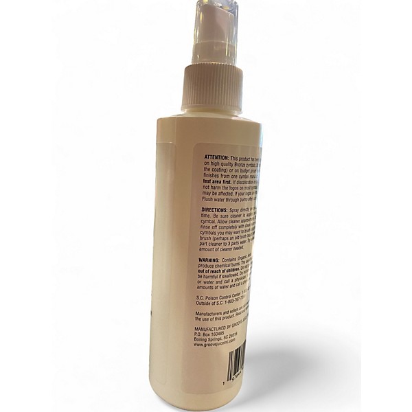 Used Groove Juice Brand New Bottle Cymbal Cleaner