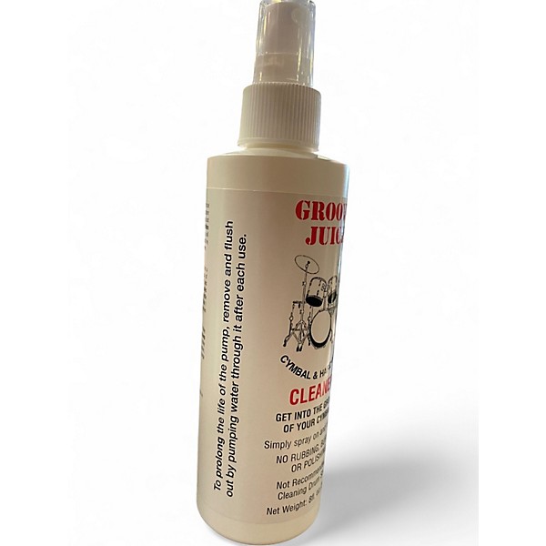 Used Groove Juice Brand New Bottle Cymbal Cleaner