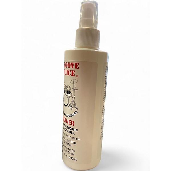 Used Groove Juice Brand New Bottle Cymbal Cleaner