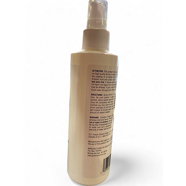 Used Groove Juice Brand New Bottle Cymbal Cleaner