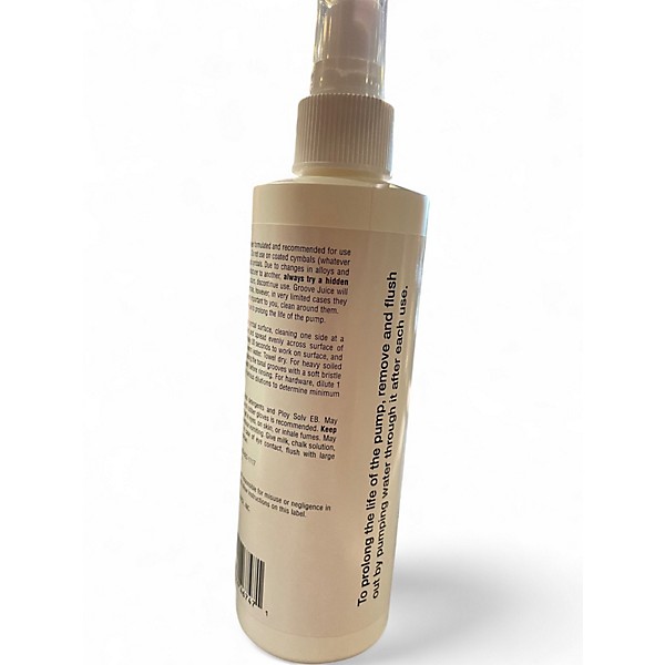 Used Groove Juice Brand New Bottle Cymbal Cleaner