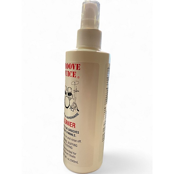 Used Groove Juice Brand New Bottle Cymbal Cleaner