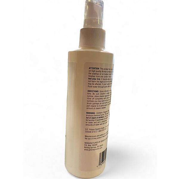 Used Groove Juice Brand New Bottle Cymbal Cleaner