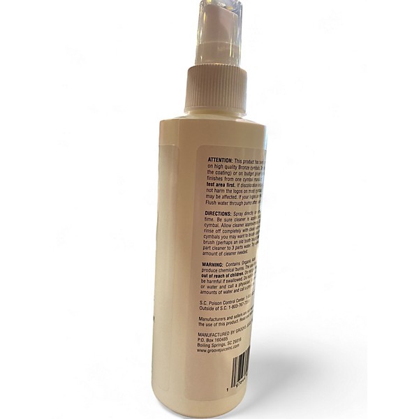 Used Groove Juice Brand New Bottle Cymbal Cleaner