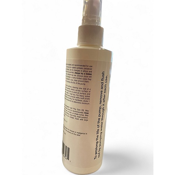 Used Groove Juice Brand New Bottle Cymbal Cleaner