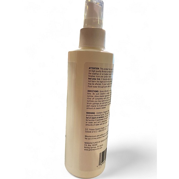 Used Groove Juice Brand New Bottle Cymbal Cleaner