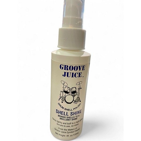 Used Groove Juice Brand New Bottle Shell Shine