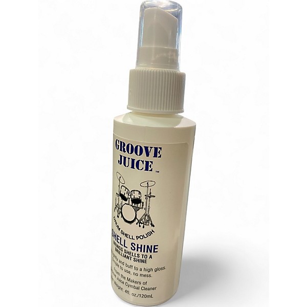 Used Groove Juice Brand New Bottle Shell Shine