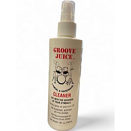 Used Groove Juice Brand New Bottle Cymbal Cleaner