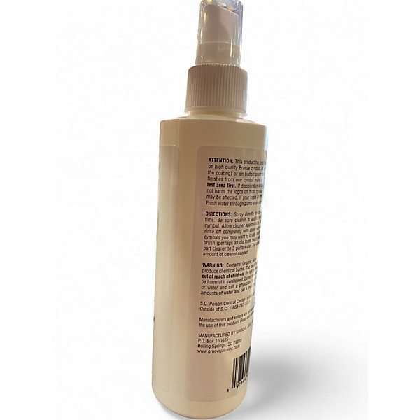 Used Groove Juice Brand New Bottle Cymbal Cleaner