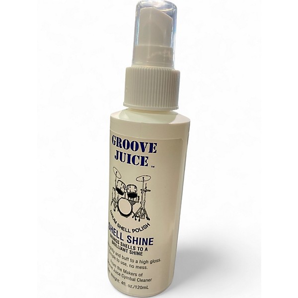 Used Groove Juice Brand New Bottle Shell Shine