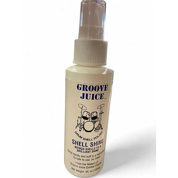 Used Groove Juice Brand New Bottle Shell Shine