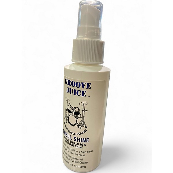 Used Groove Juice Brand New Bottle Shell Shine
