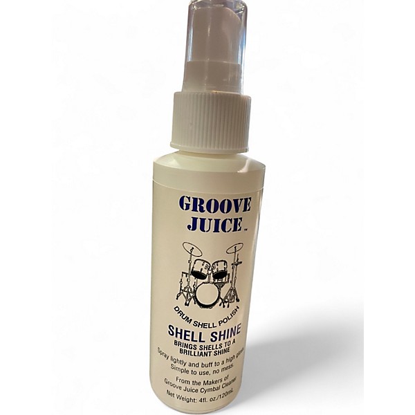 Used Groove Juice Brand New Bottle Shell Shine