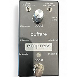 Used Empress Effects Buffer+ Analog I/O Interface with Switchable Boost Guitar Pedal