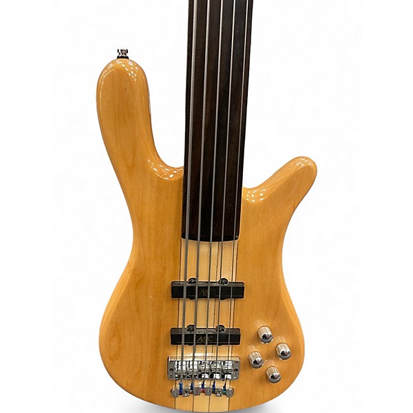 Used Warwick Streamer NT 7 Natural Electric Bass Guitar