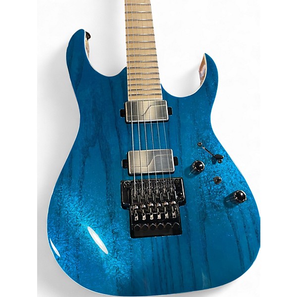Used 2024 Ibanez RG5120M FROZEN OCEAN Solid Body Electric Guitar