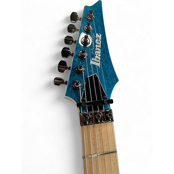 Used 2024 Ibanez RG5120M FROZEN OCEAN Solid Body Electric Guitar