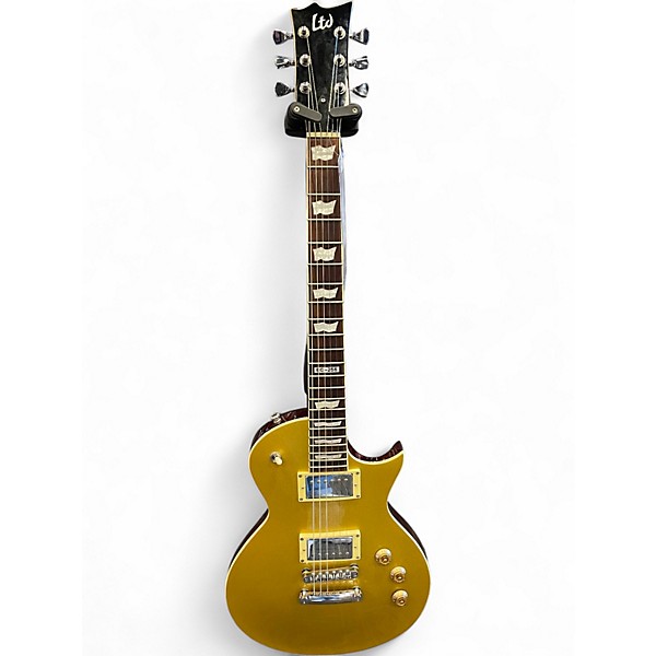 Used ESP LTD EC256 Gold Top Solid Body Electric Guitar