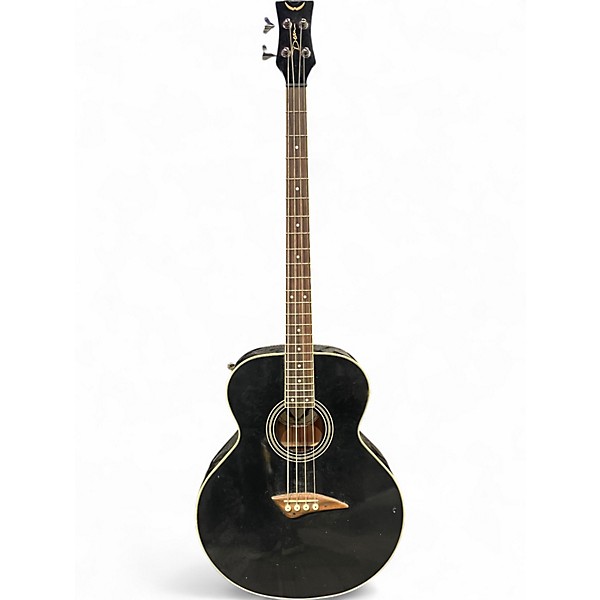 Used Dean EAB CBK Black Acoustic Bass Guitar