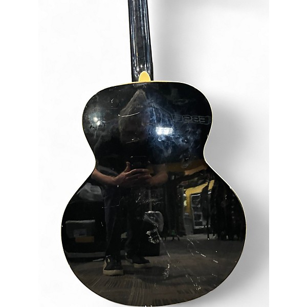 Used Dean EAB CBK Black Acoustic Bass Guitar