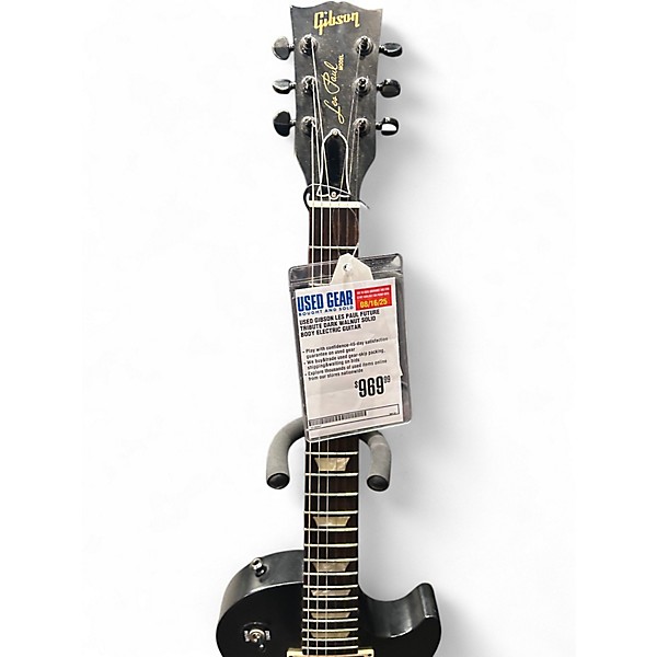 Used Gibson Les Paul future tribute Dark walnut Solid Body Electric Guitar