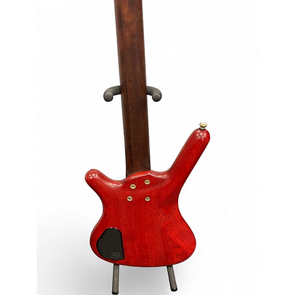 Used Warwick FNA Jazzman 4 String Dakota Red Electric Bass Guitar
