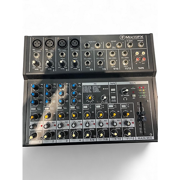 Used Mackie mix 12fx Powered Mixer