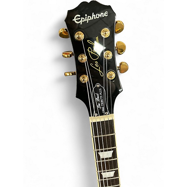 ★美品★Epiphone LESPAUL TRIBUTE PLUS 1960 Epiphone Les Paul 1960 Tribute Plus Tobacco Burst | eBay