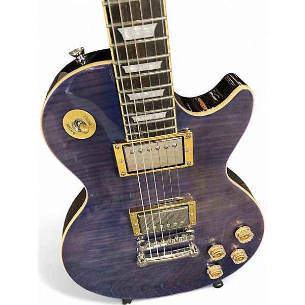 Used Epiphone Les Paul 1960's Tribute Plus Velvet Blue Solid