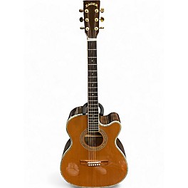 Used Zager ZAD80CE Natural Acoustic Electric Guitar