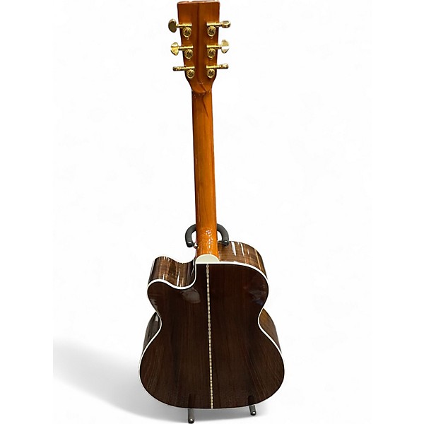 Used Zager ZAD80CE Natural Acoustic Electric Guitar