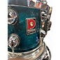 Used Premier 6 Piece Genista Turquoise Lacquer Drum Kit