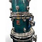 Used Premier 6 Piece Genista Turquoise Lacquer Drum Kit