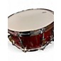 Used Pork Pie 6.5X14 Little Squealer Snare Candy Apple Red Drum thumbnail