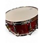 Used Pork Pie 6.5X14 Little Squealer Snare Candy Apple Red Drum