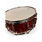 Used Pork Pie 6.5X14 Little Squealer Snare Candy Apple Red Drum