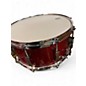 Used Pork Pie 6.5X14 Little Squealer Snare Candy Apple Red Drum