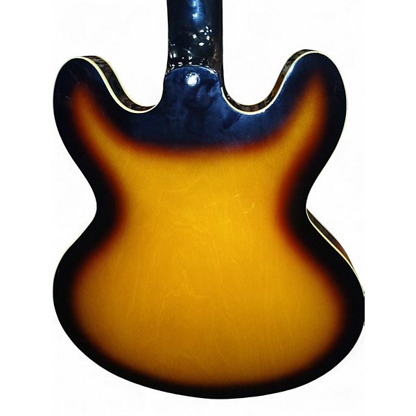 Used Epiphone Casino Vintage Sunburst Hollow Body Electric Guitar