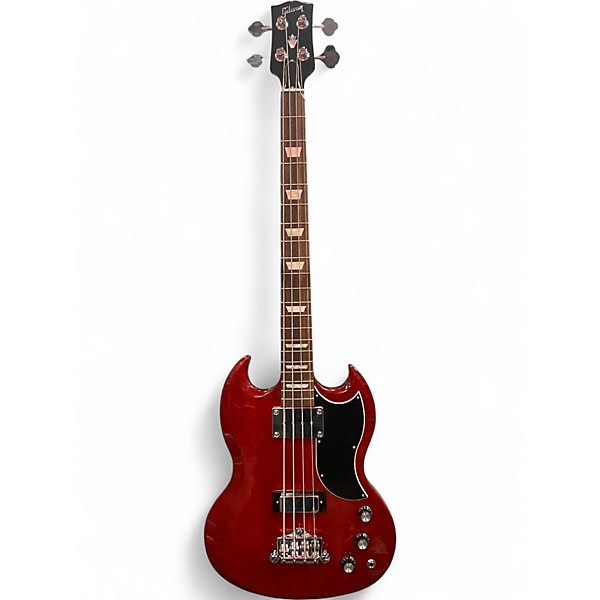 Used Gibson SG Bass Cherry Electric Bass Guitar