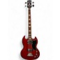 Used Gibson SG Bass Cherry Electric Bass Guitar thumbnail