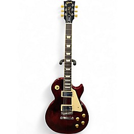 Used 2024 Gibson Les Paul Studio Wine Red Solid Body Electric Guitar