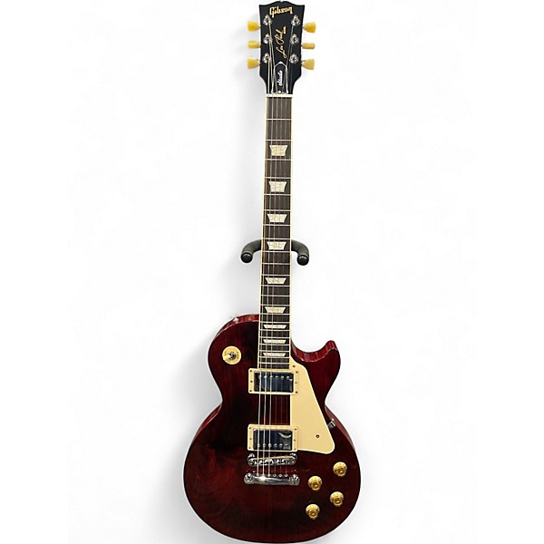 Used 2024 Gibson Les Paul Studio Wine Red Solid Body Electric Guitar