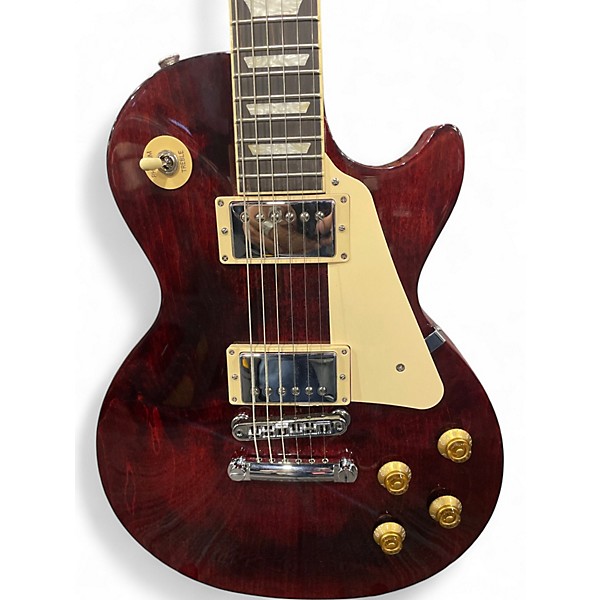 Used 2024 Gibson Les Paul Studio Wine Red Solid Body Electric Guitar