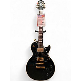 Used Epiphone Les Paul Custom Black Solid Body Electric Guitar