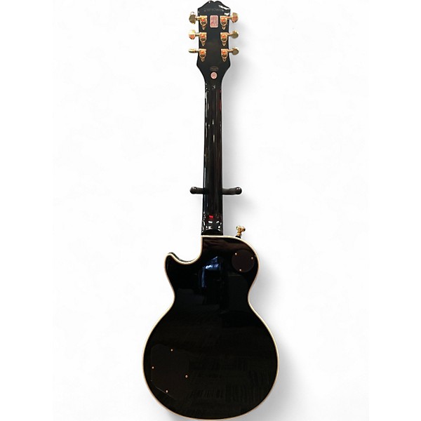 Used Epiphone Les Paul Custom Black Solid Body Electric Guitar