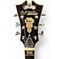 Used D'Angelico PSCBBSSS Black Hollow Body Electric Guitar