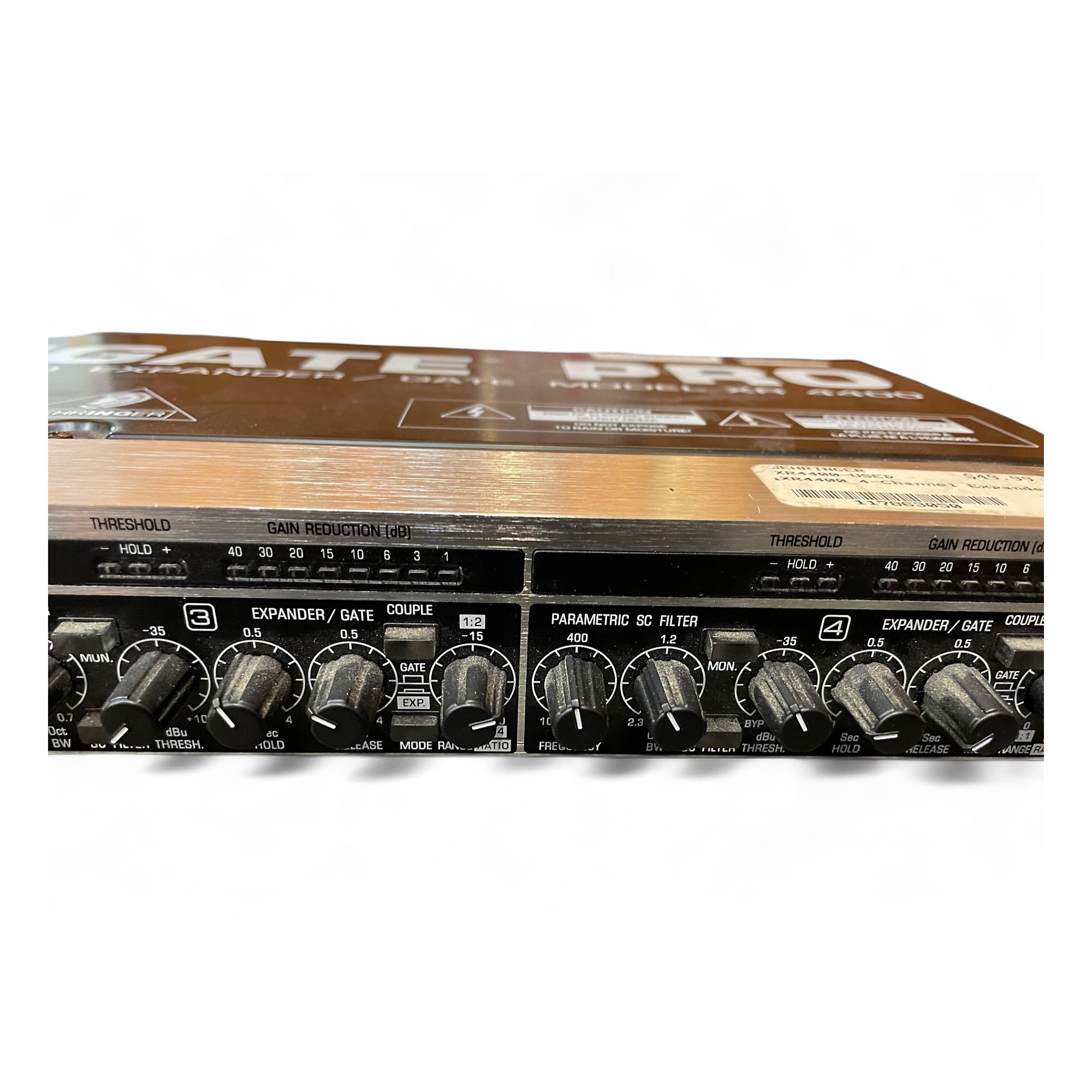【希少】BEHRINGER ノイズゲートプロ  XR4400 ゲート Used Behringer XR4400 Noise Gate | Guitar Center