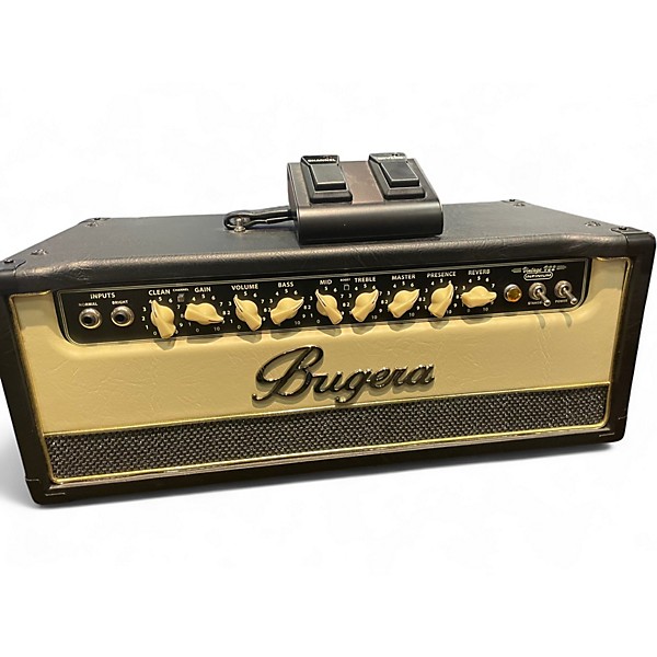 Used Bugera Vintage v22 Head and Cabinet Guitar Stack