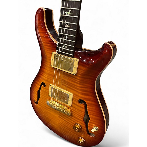 Used PRS McCarty Hollowbody II Amber Burst Hollow Body Electric Guitar
